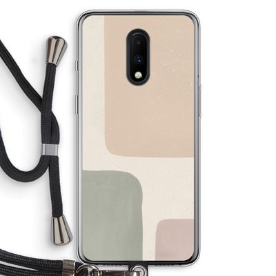 Geo #7: OnePlus 7 Transparant Hoesje met koord
