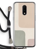 Geo #7: OnePlus 7 Transparant Hoesje met koord