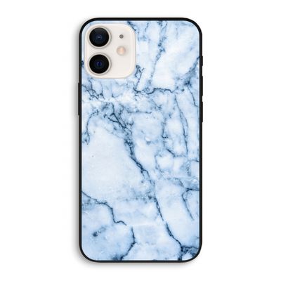 Blauw marmer: iPhone 12 Pro Biologisch afbreekbaar hoesje