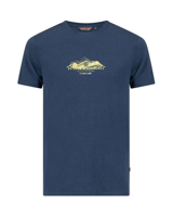 Life-line Life Line Philip Men's Heren T-shirt Navy Melange XXL