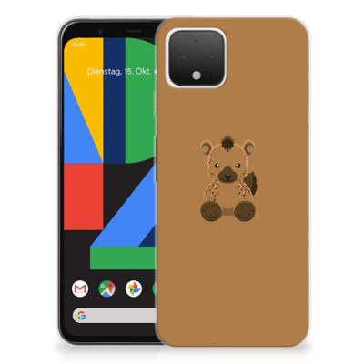 Google Pixel 4 Telefoonhoesje met Naam Baby Hyena Google Pixel 4 Telefoonhoesje met Naam Baby Hyena