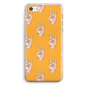 Rock: iPhone 5 / 5S / SE Transparant Hoesje