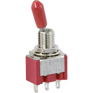 TRU COMPONENTS TC-9353980 Wipschakelaar 250 V/AC 3 A 1x aan/aan Continu 1 stuk(s)