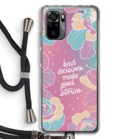 Good stories: Xiaomi Redmi Note 10 Pro Transparant Hoesje met koord