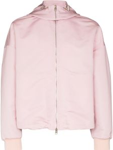 Alexander McQueen veste Blake à capuche - Rose