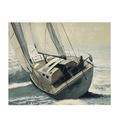 Canvas Schilderij Sail Boat-2