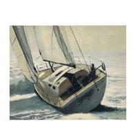 Canvas Schilderij Sail Boat-2