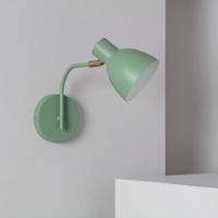 Wandlamp groen 'Ellie' e27 fitting mint slaapkamer modern leeslamp Wandlamp groen 'Ellie' e27 fitting mint slaapkamer modern leeslamp