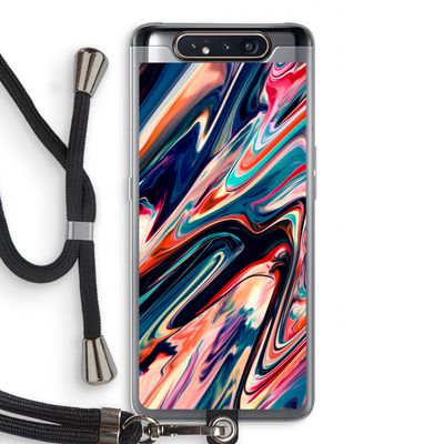 Quantum Being: Samsung Galaxy A80 Transparant Hoesje met koord