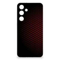 Samsung Galaxy S24 FE | TPU bumper | Geruit Rood