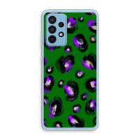 Green Cheetah: Samsung Galaxy A52 Transparant Hoesje