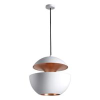 DCW Editions Here Comes the Sun 450 Hanglamp - Wit - Koper