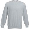 Fruit Of The Loom F324 Classic Set-in Sweat - Heather Grey - XL