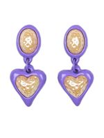 JULIETTA boucles d'oreilles pendantes Night Fever - Violet - thumbnail