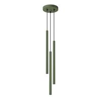 Hanglamp PASTELO 3P olijfgroen