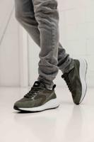 Lacoste Evo 124 Sneakers Heren Groen/Wit - Maat 41 - Kleur: WitGroen | Soccerfanshop