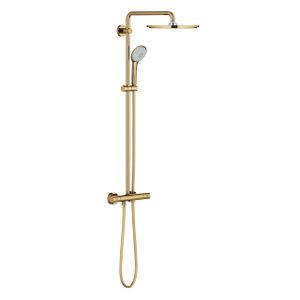 GROHE Euphoria XXL Regendoucheset Opbouw - hoofddouche 31cm - handdouche rond - cool sunrise 26075GL0