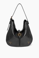 Jerome Dreyfuss handtas Luis 46LUISCH goatskin noir graine