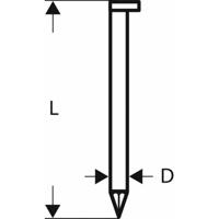 Bosch Accessories 2608200008 Stripnagels SN34DK Afmeting, lengte 80 mm 3000 stuk(s)