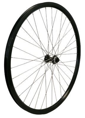 Kgs voorwiel 28 inch (622) stratos zwart centerlock uitval Kgs voorwiel 28 inch (622) stratos zwart centerlock uitval