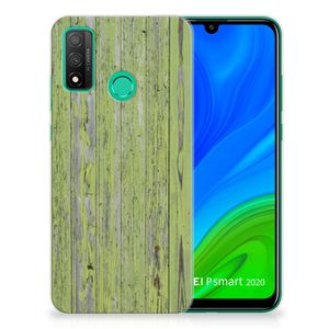 Huawei P Smart 2020 Bumper Hoesje Green Wood