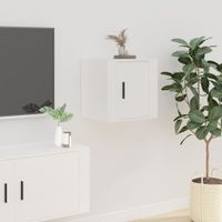 Tv-wandmeubel 40x34,5x40 cm wit - thumbnail