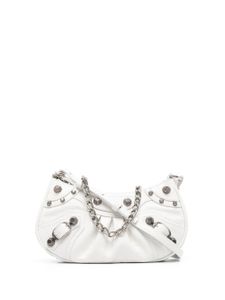 Balenciaga mini sac porté épaule Le Cagole - Blanc