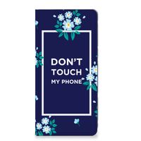 Xiaomi 13 Lite Design Case Flowers Blue DTMP - thumbnail