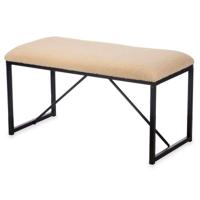 Bank Gift Decor TR23063-2 TR23063-2 Beige Metaal Stof 81 x 42 x 38 cm