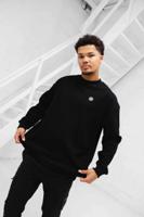Black Bananas Monogram Waffle Sweater Heren Zwart - Maat L - Kleur: Zwart | Soccerfanshop