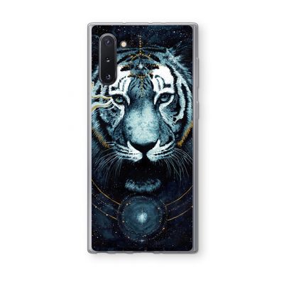 Darkness Tiger: Samsung Galaxy Note 10 Transparant Hoesje