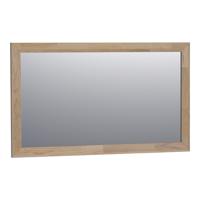 BRAUER natural wood Spiegel - 120x70cm - zonder verlichting - rechthoek - grey oak 30080