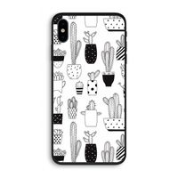 Cactusmotief: iPhone X Biologisch afbreekbaar hoesje
