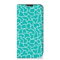 Samsung Galaxy Xcover 6 Pro | Bookcase | Cracks Blue