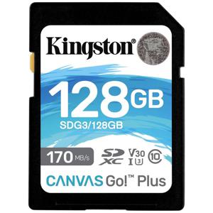 Kingston Technology 128GB SDXC Canvas Go Plus 170R C10 UHS-I U3 V30