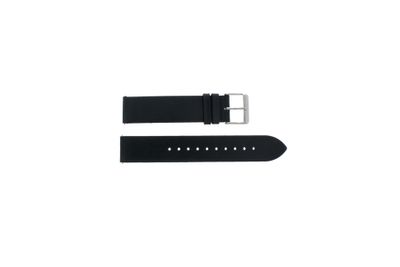 Horlogeband Timex PW2R26300 / 2R26300 / T2N26300 / 2N26300 Leder Zwart 20mm