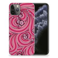 Apple iPhone 11 Pro Hoesje maken Swirl Pink - thumbnail