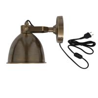 Muurspot Maxim Cover XL Antiek Messing
