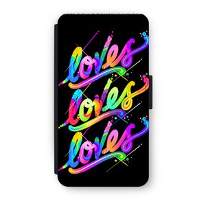 Loves: iPhone XS Flip Hoesje