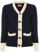 Fake Alpha Vintage 1950's knit cardigan - Bleu