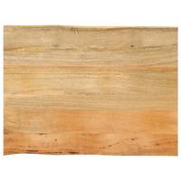 Tafelblad met natuurlijke rand 70x60x3,8 cm massief mangohout