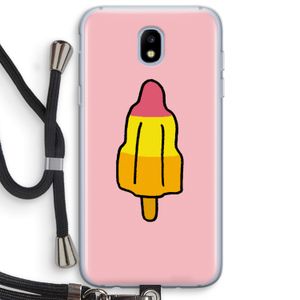 Raketijsje: Samsung Galaxy J5 (2017) Transparant Hoesje met koord
