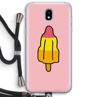 Raketijsje: Samsung Galaxy J5 (2017) Transparant Hoesje met koord