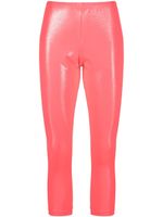 Junya Watanabe legging à coupe crop - Rose