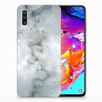 Hoesje maken Samsung Galaxy A70 Painting Grey