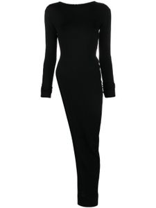 Rick Owens pull Biker Level asymétrique en cachemire - Noir