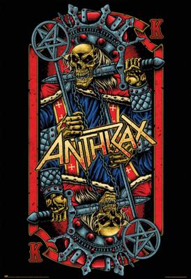 Poster Anthrax Evil Kings 61x91,5cm