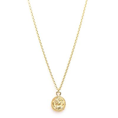 Karma Ketting Coin Goud