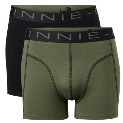 Vinnie-G Boxershorts 2-pack Black / Forest Green-L