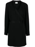 Claudie Pierlot robe courte à design portefeuille - Noir - thumbnail